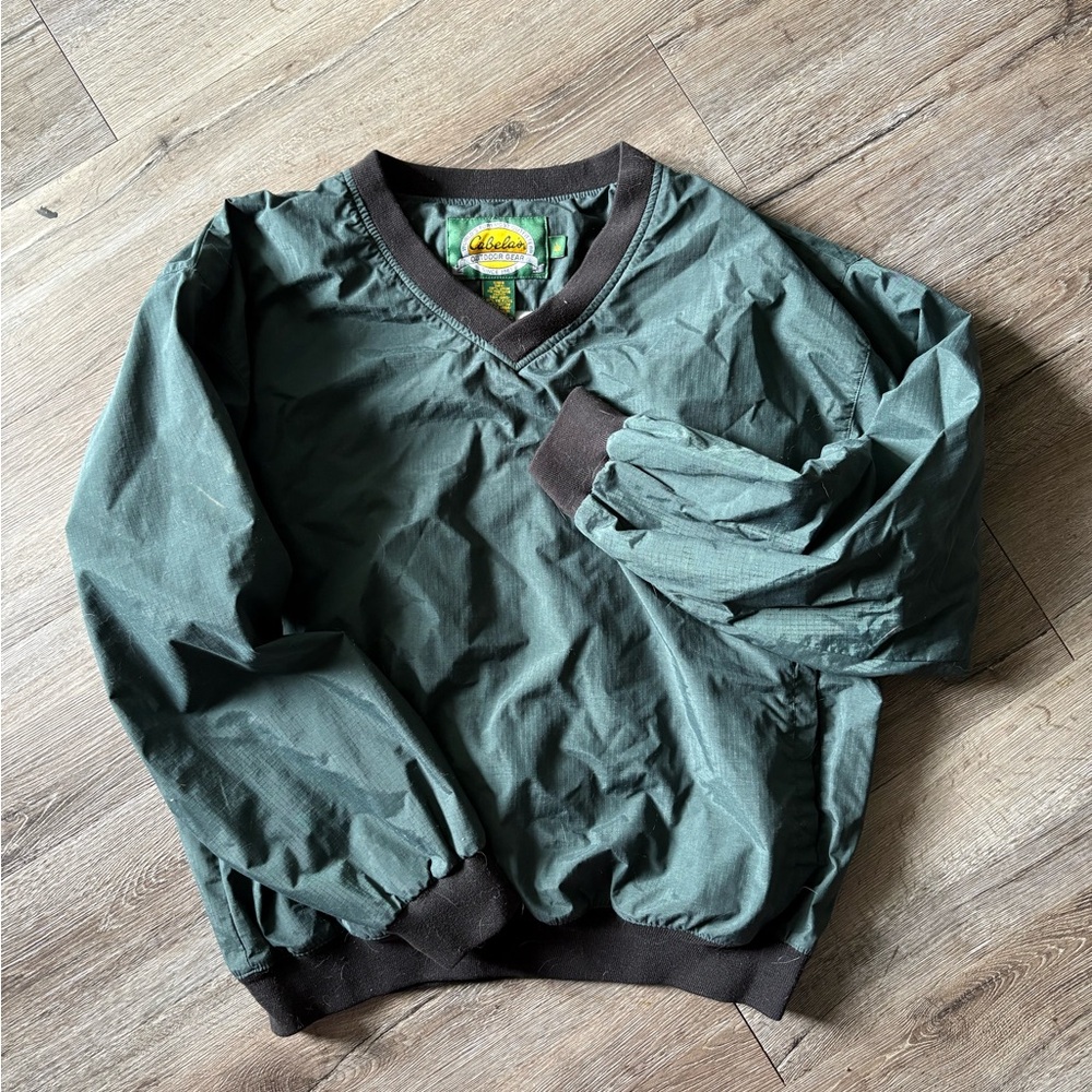 Cabela's Green Crewneck Sweater